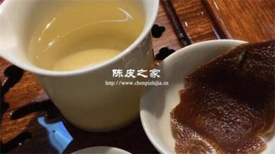 一片新會陳皮可以泡多長時間