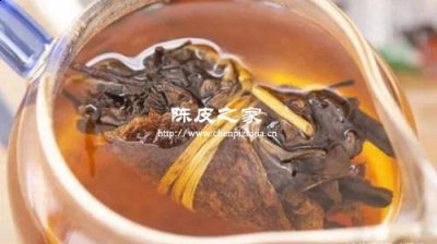 陳皮白茶能利尿醒酒嗎