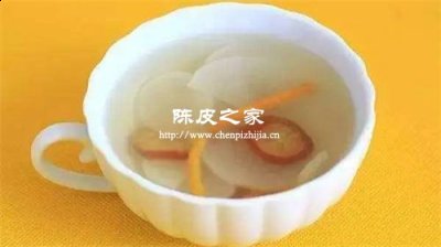 陳皮與白蘿卜煮水有什么作用