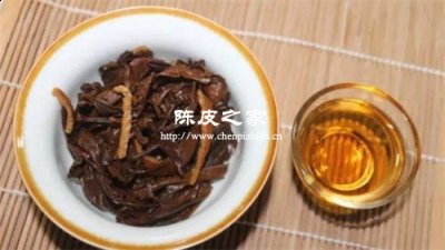 干倉陳皮能和紅茶一起喝嗎