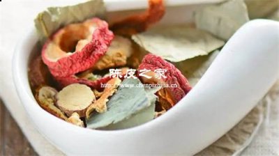 冬瓜皮荷葉山楂陳皮煮水可以喝嗎