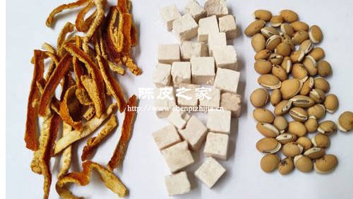 經常腹瀉可以吃陳皮茯苓白扁豆泡水嗎