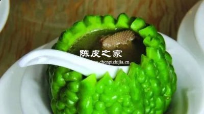 苦瓜和陳皮泡水喝好嗎