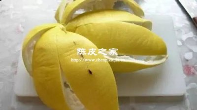 曬干柚子皮陳皮可以一起煲水喝嗎