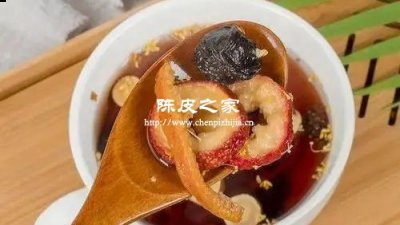 荷花陳皮山楂的功效