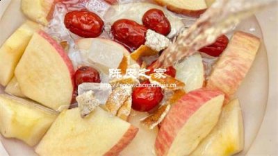 吃蓮花清瘟后能喝蘋果陳皮水嗎