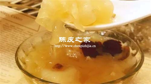 陳皮可以和銀耳梨放一起煮水喝嗎