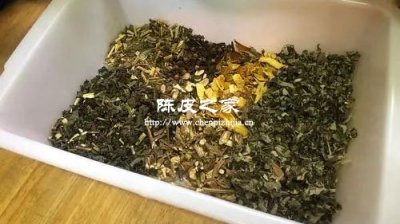 艾葉陳皮煮水可以喝嗎