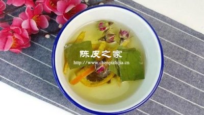 陳皮荷葉茶養生效果怎么樣
