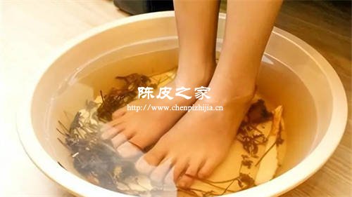 桔子皮和花椒可以一起泡腳嗎