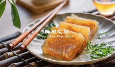 陳皮膏的功效和制作方法