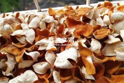 陳皮翻曬的要點