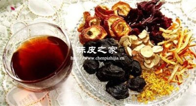 陳皮山楂水的做法和功效