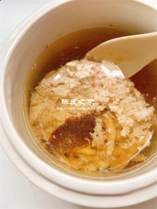 陳皮太子參瘦肉湯的做法和功效