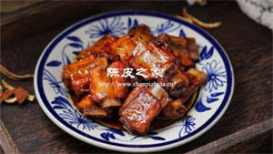 糖醋陳皮排骨的做法和功效