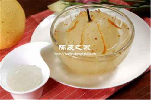 陳皮雪梨水的做法