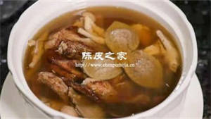 荷豆陳皮麻鴨湯的做法