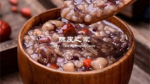 陳皮雜糧粥的做法和功效