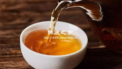 陳皮干用開水泡好還是溫水泡好