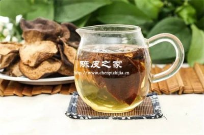 新會陳皮沖水喝有什么好處