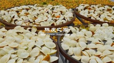 做陳皮橘子皮曬幾天可以開(kāi)始蒸