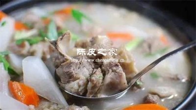 煮羊肉的時候沒有陳皮可以放橙子皮嗎