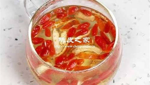 胃酸能喝枸杞陳皮泡水嗎