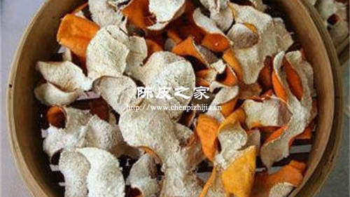 蒸制陳皮與自然陳化的區(qū)別