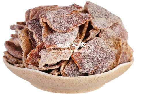 鹽津陳皮條的制作方法