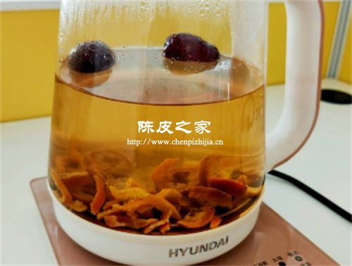 丹參紅棗陳皮泡水喝的功效
