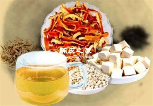 陳皮和什么搭配泡水健脾祛濕