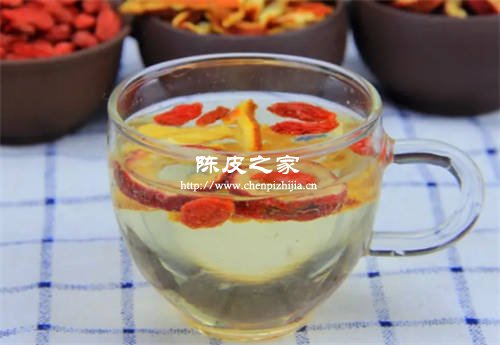 陳皮和枸杞子加蜂蜜可以喝嗎