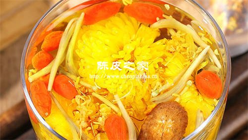 菊花枸杞?jīng)Q明子金銀花陳皮茶的功效與作用