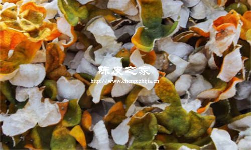 刨制陳皮和自然生曬的不同