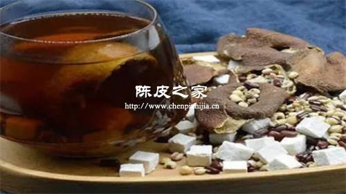 茯苓陳皮薏米泡水喝的功效