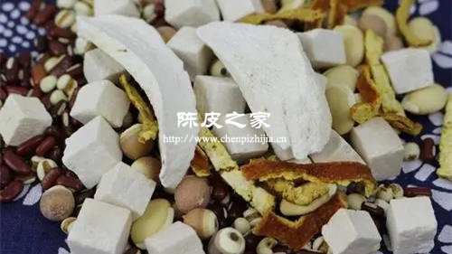 陳皮山藥茯苓泡水喝的功效與作用