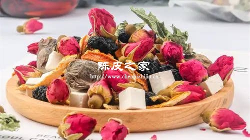 桑葚干玫瑰花炒茯苓陳皮可以泡水喝嗎