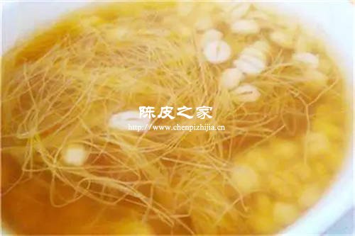 玉米須黃芪荷葉陳皮一起泡水喝有什么功效