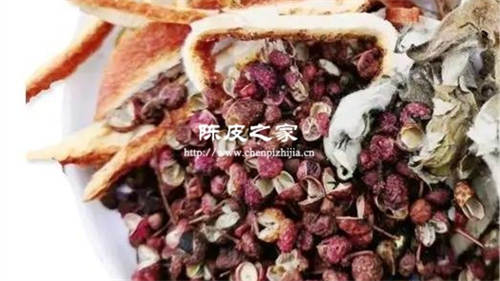 桔子皮和花椒的功效與作用