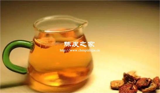 陳皮泡水有酸味茶湯顏色深