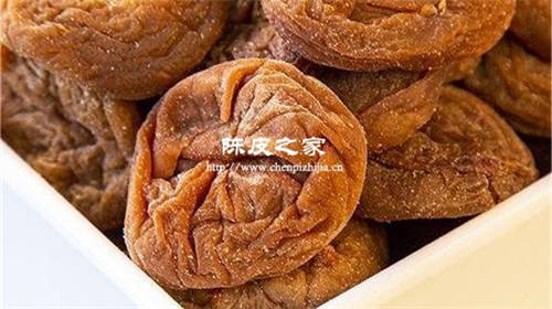 陳皮梅制作過程和保存方法