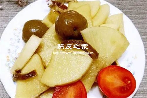 陳皮蘿卜冰糖的比例是怎么樣的