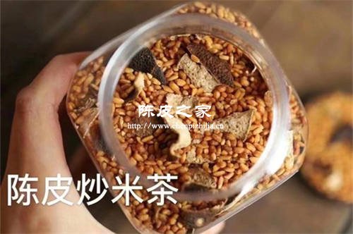 陳皮炒米茶水上午喝還是下午喝