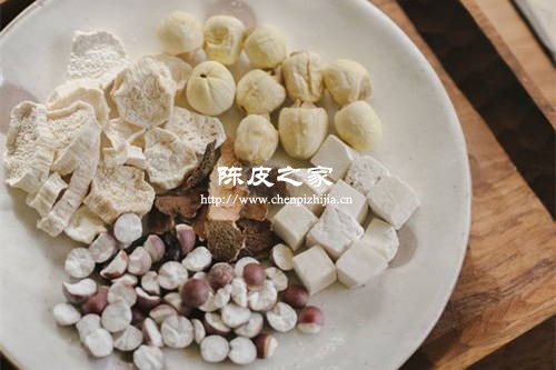 新會(huì)陳皮山藥茯苓可以祛濕嗎