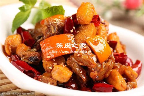 陳皮兔肉的做法和功效