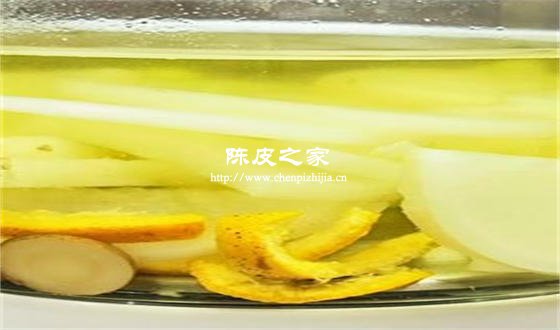 橘子皮和白蘿卜煮水煮多久