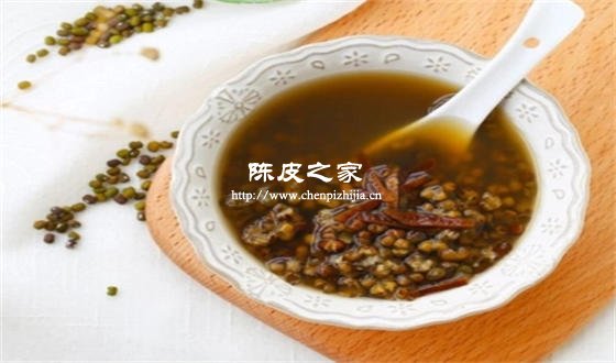 綠豆湯加陳皮的功效與作用