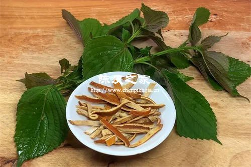 陳皮和紫蘇葉一起煮水孕婦能喝嗎