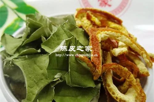 荷葉和陳皮在一起泡水有什么功效