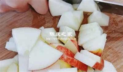 陳皮和橙子蘋果熬水喝的功效